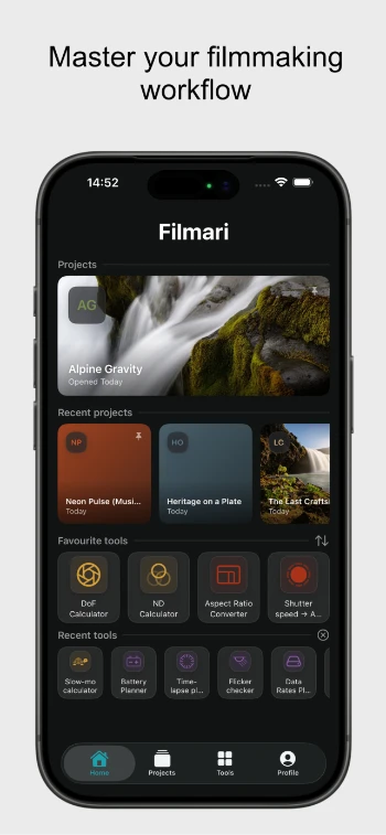 Filmari screenshot 1